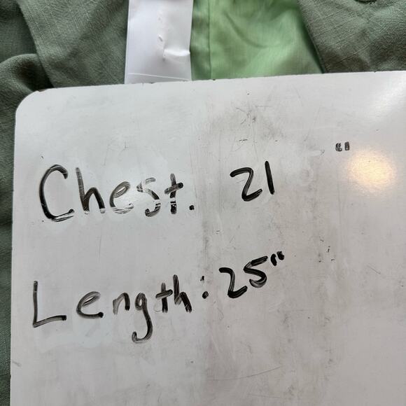 Walter Baker Phelps Linen-Blend Blazer Double Breasted in Sage Green Size XL NWT - Picture 13 of 14